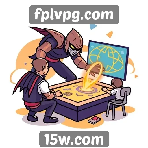 Recursos interativos disponíveis no site fplvpg.com